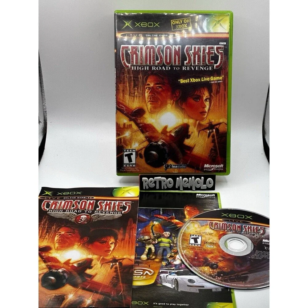 Crimson Skies: High Road to Revenge (Microsoft Xbox, 2003)